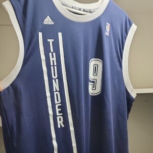 Adidas Navy Thunder Jersey with White Trim